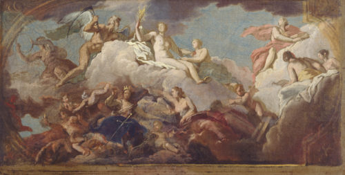 Justice, Louis Chéron, about 1715-25