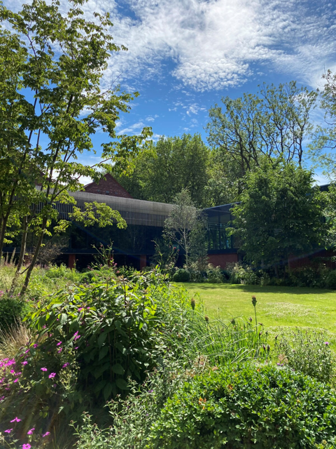 Whitworth Art Gallery garden